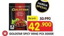 Promo Harga GOLD STAR Chicken Spicy Wing 500 gr - Superindo
