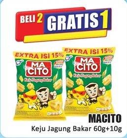 Promo Harga Macito Snack Keju Jagung Bakar 70 gr - Hari Hari