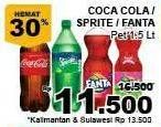 Promo Harga COCA COLA Minuman Soda 1500 ml - Giant