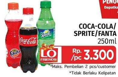 Promo Harga COCA COLA Minuman Soda 250 ml - LotteMart