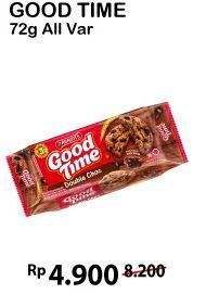 Promo Harga GOOD TIME Cookies Chocochips All Variants 72 gr - Alfamart