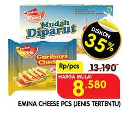 Promo Harga Emina Cheese Slice 75 gr - Superindo