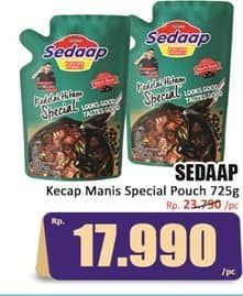 Promo Harga Sedaap Kecap Manis Kedelai Hitam Special 725 ml - Hari Hari