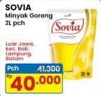 Promo Harga Sovia Minyak Goreng 2000 ml - Indomaret