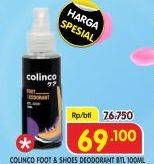 Promo Harga Colinco Foot Deodorant 100 ml - Superindo