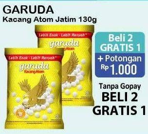 Promo Harga GARUDA Kacang Atom Jatim 130 gr - Alfamart