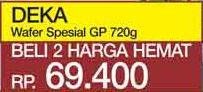 Promo Harga DUA KELINCI Deka Wafer Roll per 2 kaleng 720 gr - Yogya