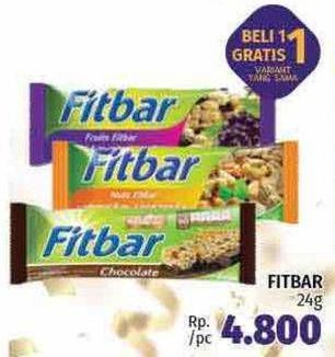 Promo Harga FITBAR Makanan Ringan Sehat 24 gr - LotteMart