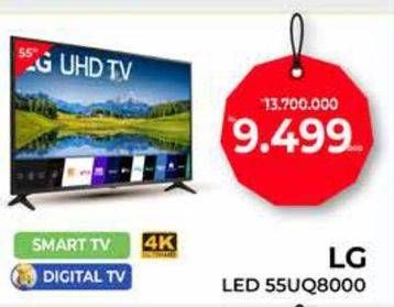 Promo Harga LG LED TV 55UQ8000  - Yogya