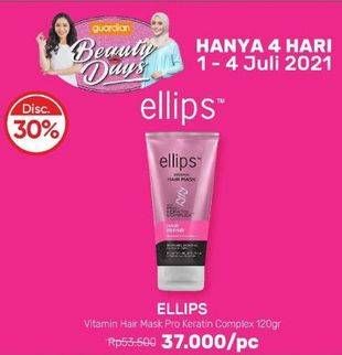 Promo Harga ELLIPS Vitamin Hair Mask Pro Keratin Complex 120 gr - Guardian