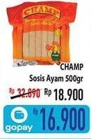 Promo Harga CHAMP Sosis Ayam 500 gr - Hypermart