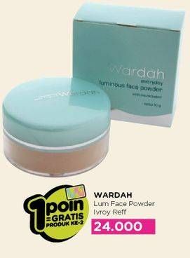Promo Harga WARDAH Luminous Face Powder Refill Ivory  - Watsons