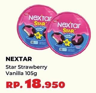 Promo Harga Nextar Star  Strawberry Vanilla 157 gr - Yogya