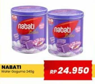 Promo Harga Nabati Bites Goguma 240 gr - Yogya