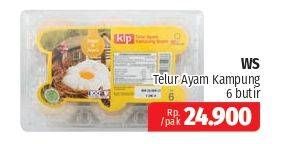 Promo Harga WS Telur Ayam Kampung 6 pcs - Lotte Grosir