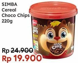 Promo Harga SIMBA Cereal Choco Chips 220 gr - Indomaret