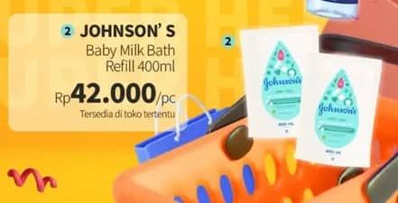 Promo Harga Johnsons Baby Bath 400 ml - Guardian