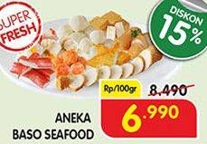 Promo Harga Aneka Bakso Seafood  - Superindo
