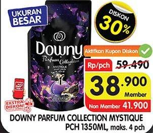 Promo Harga DOWNY Parfum Collection Mystique 1400 ml - Superindo