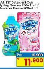 Promo Harga Larisst Detergent Cair Spring Garden, Summer Breeze 750 ml - Indomaret