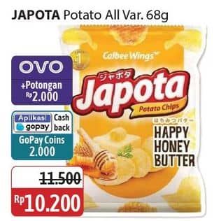 Promo Harga Japota Potato Chips All Variants 68 gr - Alfamidi
