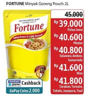 Promo Harga Fortune Minyak Goreng 2000 ml - Alfamidi