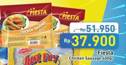 Promo Harga Fiesta Sausage Chicken 400 gr - Hypermart