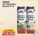 Promo Harga Cimory Susu UHT Marie Biscuits, Almond 1000 ml - Alfamart