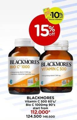 Promo Harga Blackmores Vitamin C/Blackmores Bio C 1000mg  - Watsons