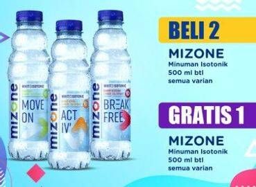 Promo Harga MIZONE Minuman Bernutrisi All Variants 500 ml - Indomaret