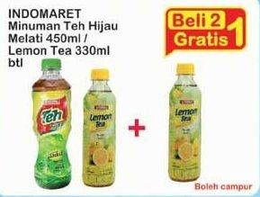 Promo Harga INDOMARET Minuman Teh per 2 botol 330 ml - Indomaret