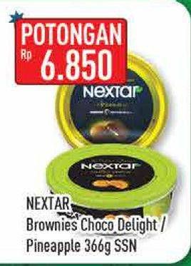 Promo Harga NABATI Nextar Cookies Brownies Choco Delight 366 gr - Hypermart