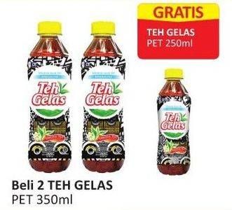 Promo Harga TEH GELAS Tea 350 ml - Alfamart
