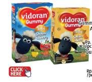 Promo Harga Vidoran Gummy VItamin C 60 gr - LotteMart