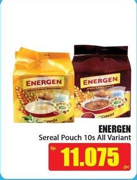 Promo Harga ENERGEN Cereal Instant All Variants 10 pcs - Hari Hari
