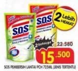 Promo Harga SOS Pembersih Lantai 700 ml - Superindo
