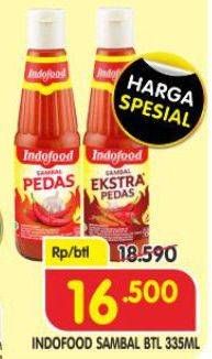 Promo Harga Indofood Sambal 335 ml - Superindo