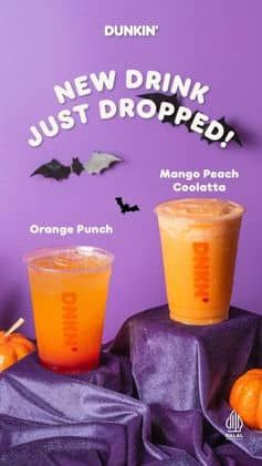 Promo Harga New Drink Just Dropped  - Dunkin Donuts