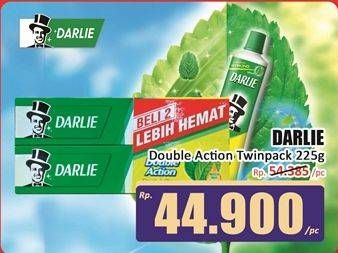 Promo Harga Darlie Toothpaste Double Action Mint 225 gr - Hari Hari