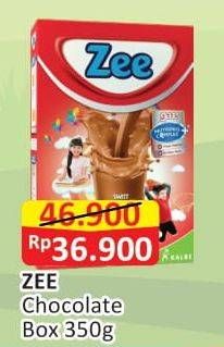 Promo Harga ZEE Susu Bubuk Swizz Chocolate 350 gr - Alfamart