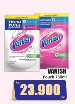 Promo Harga Vanish Penghilang Noda Cair Pink, Putih 750 ml - Hari Hari