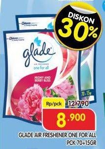 Promo Harga Glade One For All 85 gr - Superindo