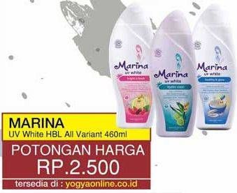 Promo Harga MARINA Hand Body Lotion All Variants 460 ml - Yogya