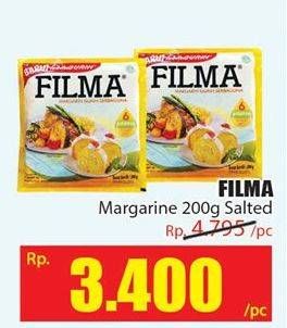 Promo Harga FILMA Margarin Salted 200 gr - Hari Hari