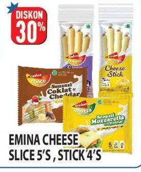 Promo Harga Emina Cheese Slice 5s, Stick 4s  - Hypermart