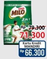 Promo Harga MILO ActivGo 3in1 800 gr - Alfamart