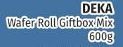 Promo Harga DUA KELINCI Deka Wafer Roll Gift Box 600 gr - Lotte Grosir