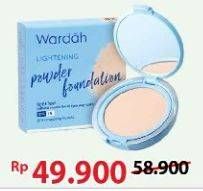 Promo Harga WARDAH Lightening Powder Foundation 03 Sheer Pink, 02 Golden Beige 12 gr - Alfamart