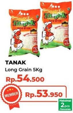 Promo Harga TANAK Beras Long Grain 5000 gr - Yogya