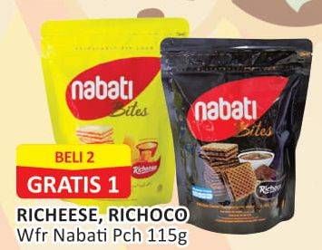 Promo Harga NABATI Wafer 115 gr - Alfamart